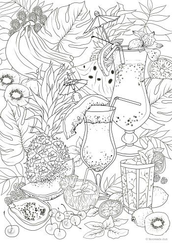 Cute Coloring Pages For Adults Fall