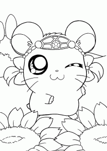 Printable Anime Coloring Pages For Kids
