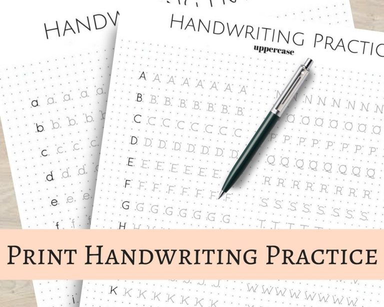 Practice Sheets Print Handwriting Worksheets For Adults Pdf