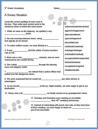 Pdf English Grammar Worksheets For Grade 4 With Answers