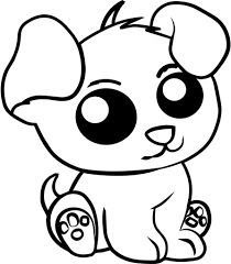 Cute Coloring Pages Of Animals Easy