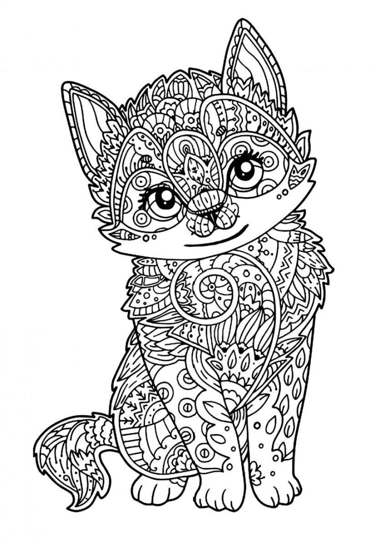 Printable Animal Coloring Pages For Girls