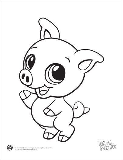 Cute Coloring Pages For Kids Animals