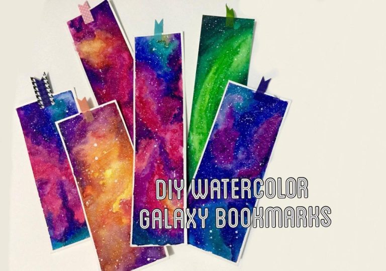 Water Color Bookmarks