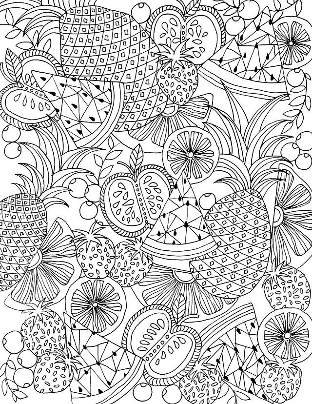 Cute Coloring Pages For Adults Printable