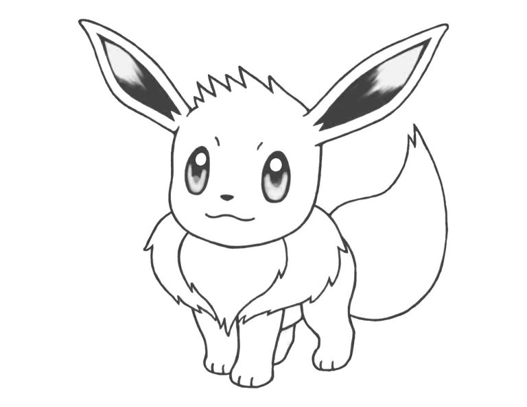 Cute Coloring Pages For Kids Pokemon