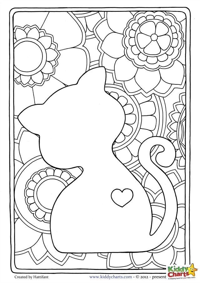 Mindfulness Colouring For Kids Easy