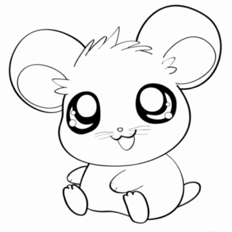 Printable Cute Animal Coloring Pages