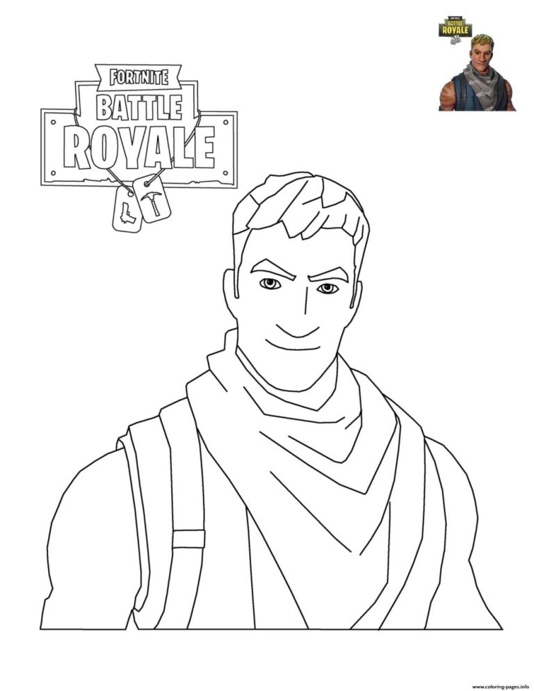 Fortnite Midas Skin Colouring Pages