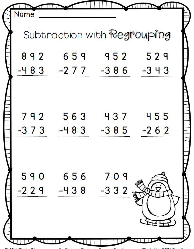 Grade 3 Free Printable Second Grade 2nd Grade Math Worksheets