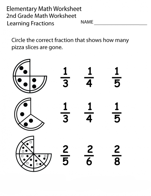 Free Printable Second Grade 2nd Grade Math Worksheets