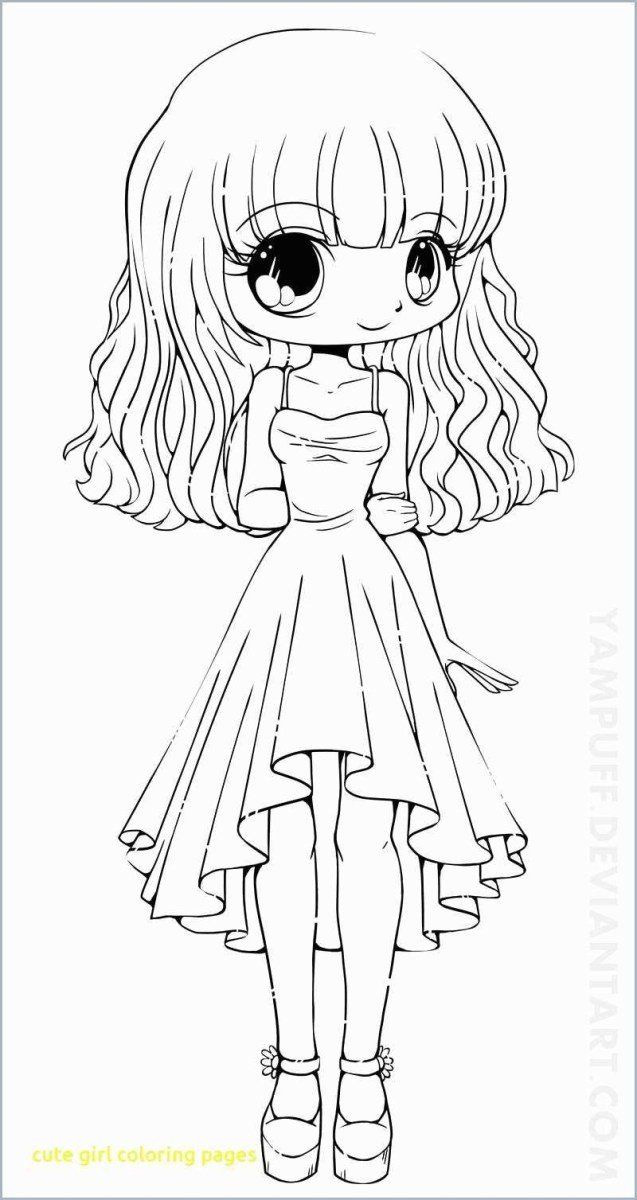 Cute Anime Coloring Pages For Adults