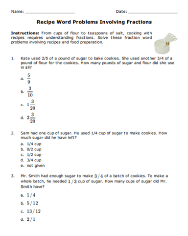 Grade 5 Answer Key Fifth Grade 5th Grade Math Worksheets