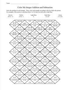 6th Grade Printable 7th Grade Math Worksheets Pdf