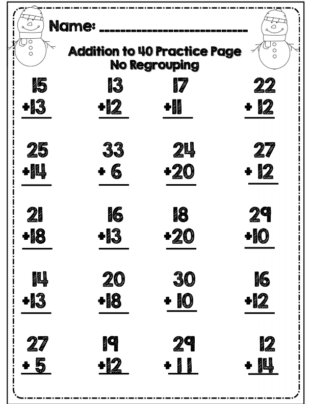 2nd Grade Common Core Math Worksheets Free