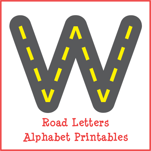 Printable Tracing Letters Clipart