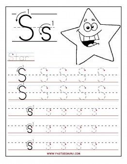 Tracing Letters And Numbers Free Worksheets