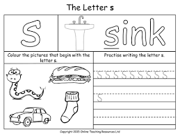 Printable Jolly Phonics Worksheets For Kindergarten