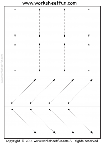 Tracing Lines Worksheets Free Download