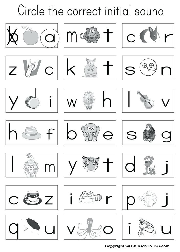 1st Grade Free Printable Alphabet Worksheets