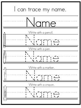 Printable Handwriting Name Tracing Worksheets Free
