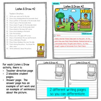 Listening Comprehension Activities Clipart