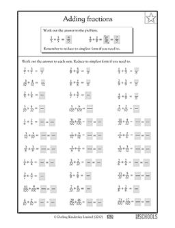 Fourth Grade Math Worksheets Printable