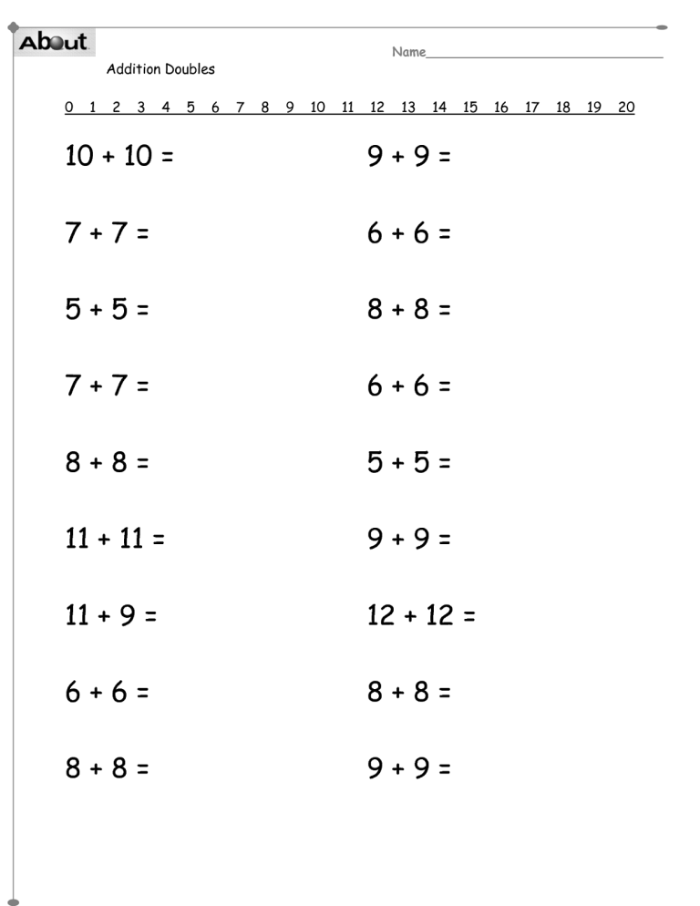 Printable Kumon Math Worksheets For Grade 1