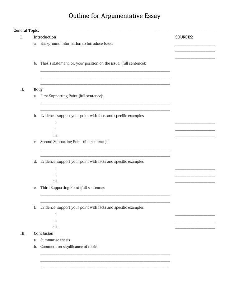 Writing Thesis Statement Worksheet Answer Key