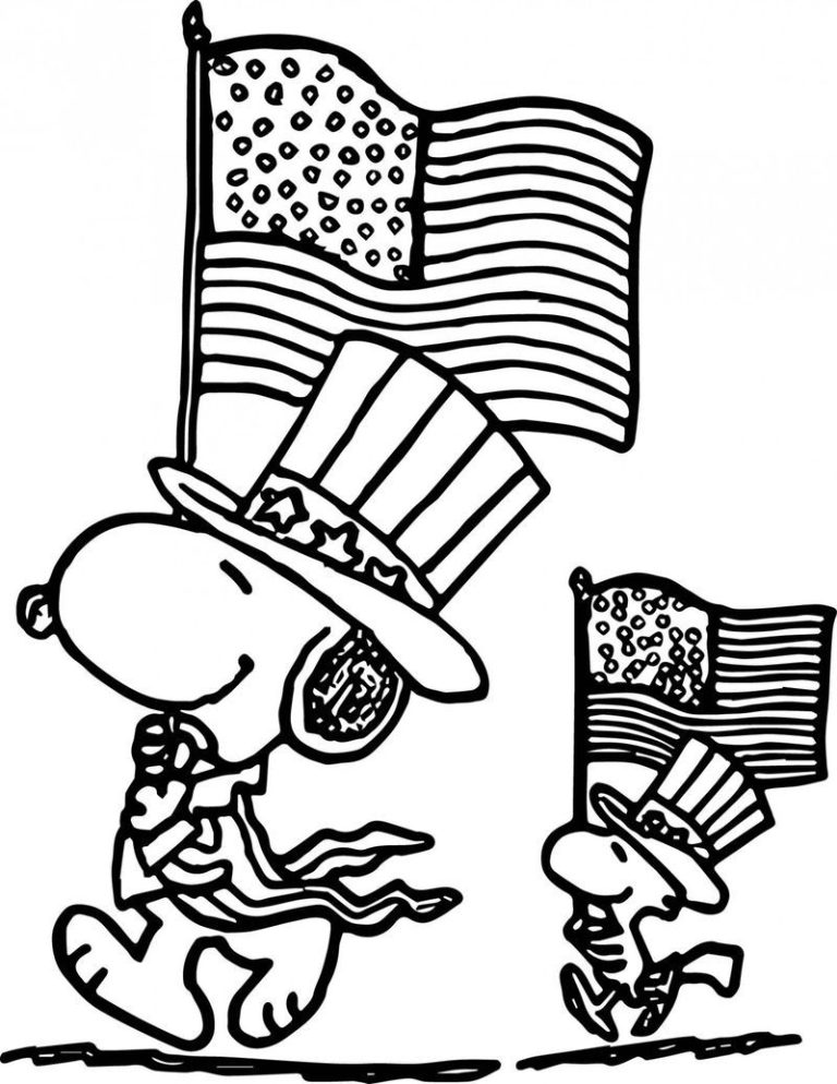 4th Of July Coloring Pages