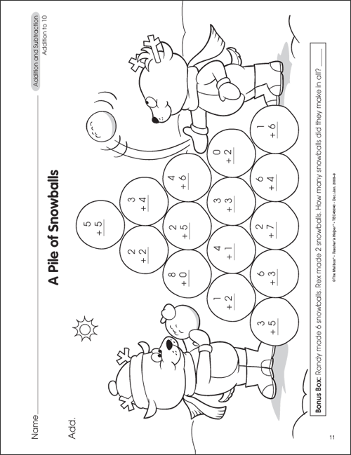 Fun Math Worksheets For 2nd Grade