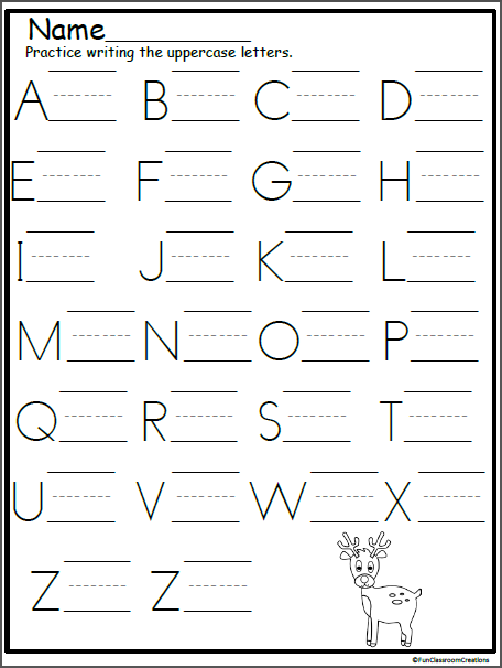 Practice Writing Letters Free