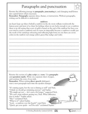 Creative Writing Worksheets For Grade 5 Pdf