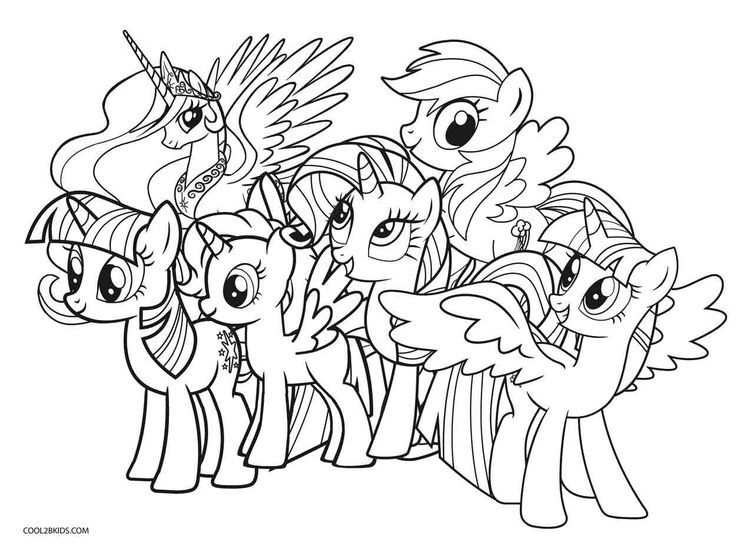 My Little Pony Coloring Pages Printable