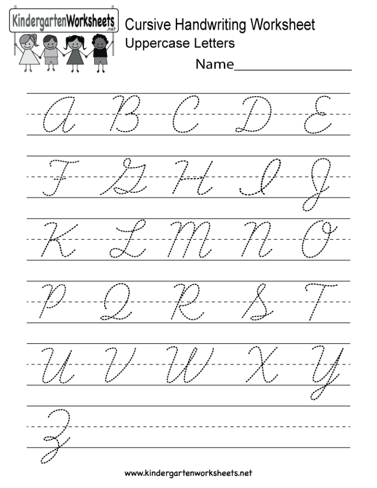 English Capital Alphabet Writing Practice Book Pdf