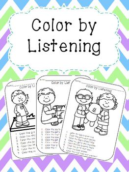 Listening Skills Listening Comprehension Activities For Kindergarten