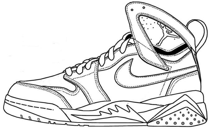 Nike Coloring Pages