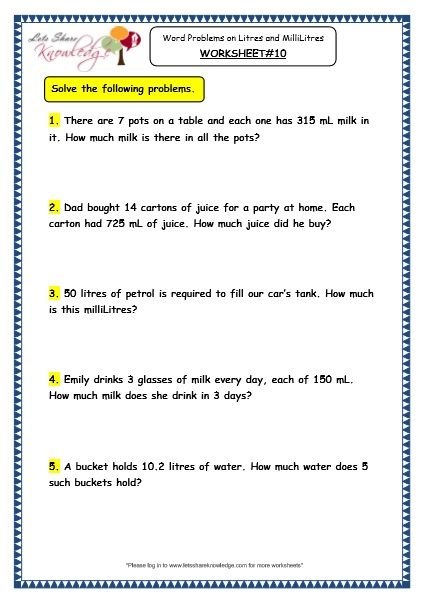 Addition Word Problems For Grade 3 With Answers