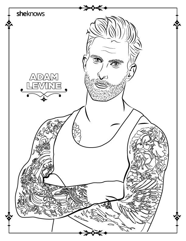 Cool Coloring Pages For Men