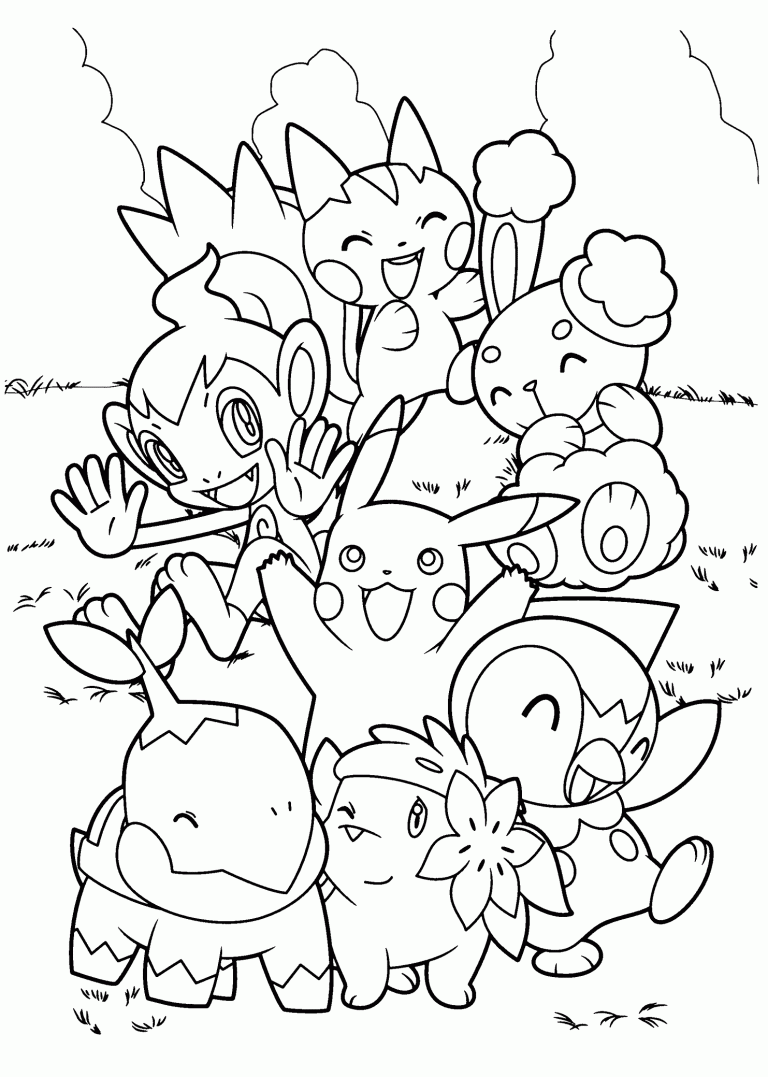 Pokemon Coloring Book