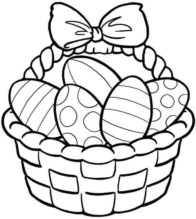 Printable Easter Coloring Pages