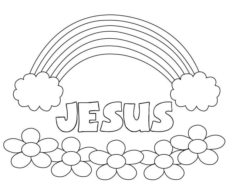 Bible Coloring Pages Toddlers