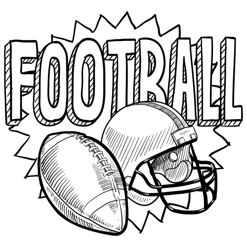 Football Coloring Pages Free