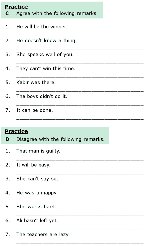 Grade 6 English Worksheets Grammar