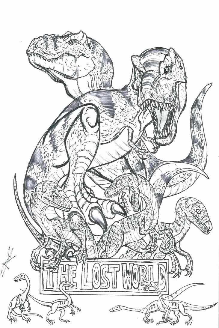 Jurassic Park Coloring Pages