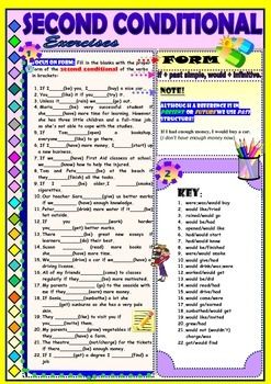 Printable Second Conditional Worksheet