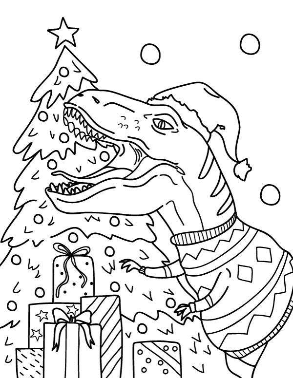 Christmas Colouring Book