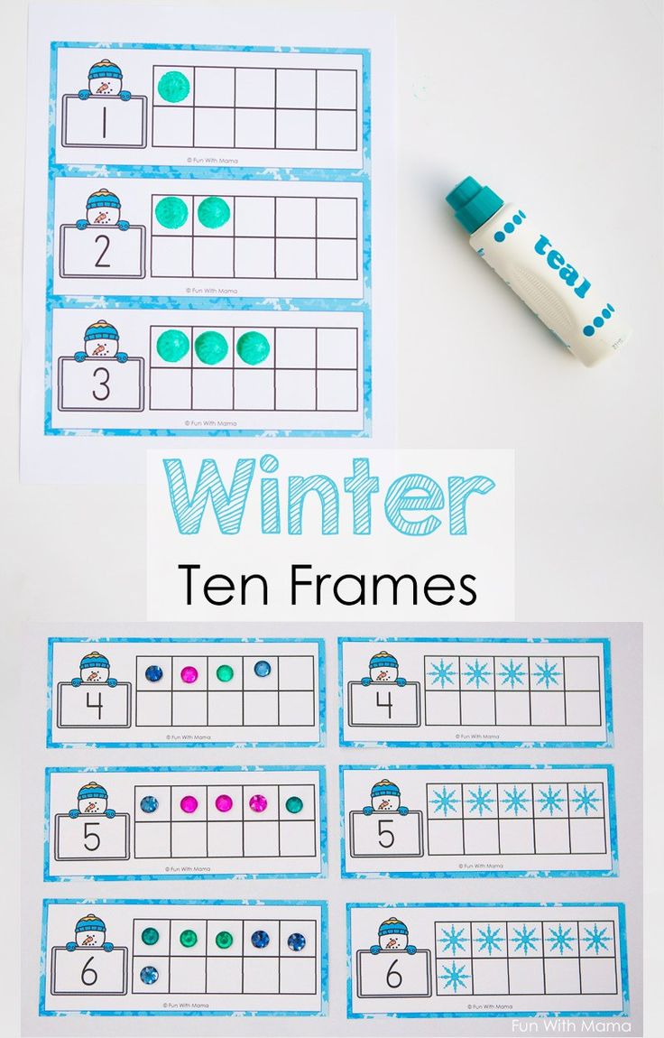 Ten Frame Worksheets Pdf