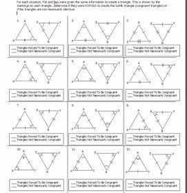 Proving Triangles Congruent Worksheet Answers