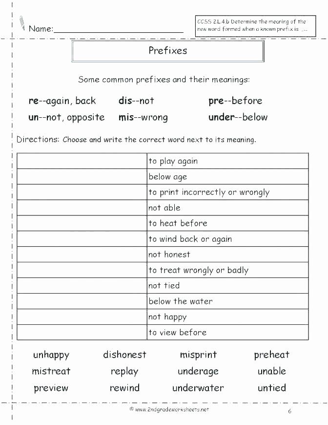 Root Words Worksheet 5th Grade